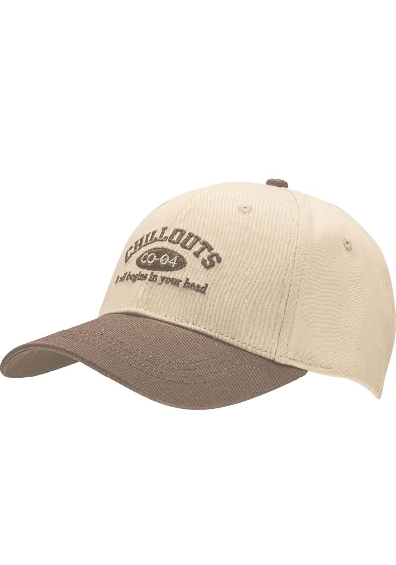 chillouts Baseball Cap, mit farbigem Schirm von chillouts