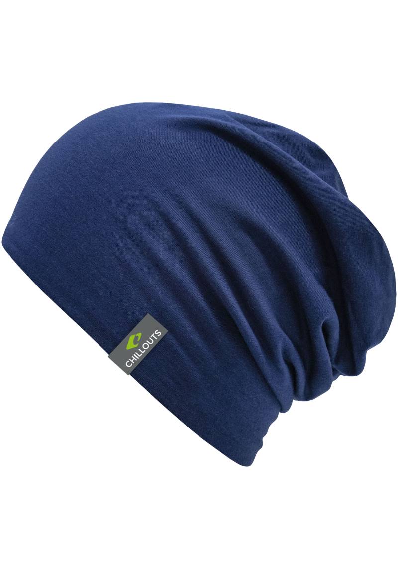 chillouts Beanie »Acapulco Hat«, lässiger Long-Beanie-Look, Baumwoll-Elasthan-Mix von chillouts