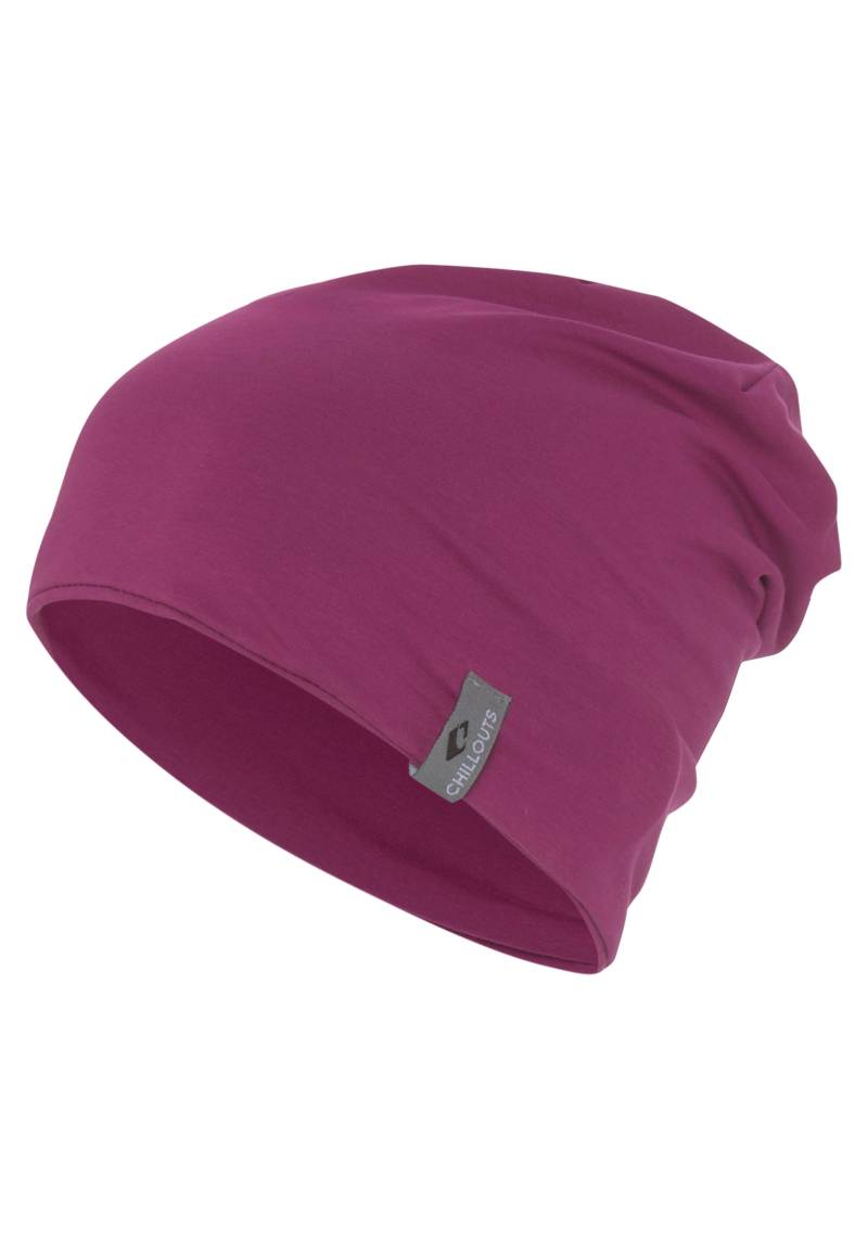 chillouts Beanie »Acapulco Hat«, lässiger Long-Beanie-Look, Baumwoll-Elasthan-Mix von chillouts