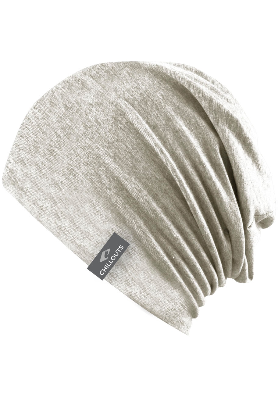 chillouts Beanie »Acapulco Hat«, lässiger Long-Beanie-Look, Baumwoll-Elasthan-Mix von chillouts