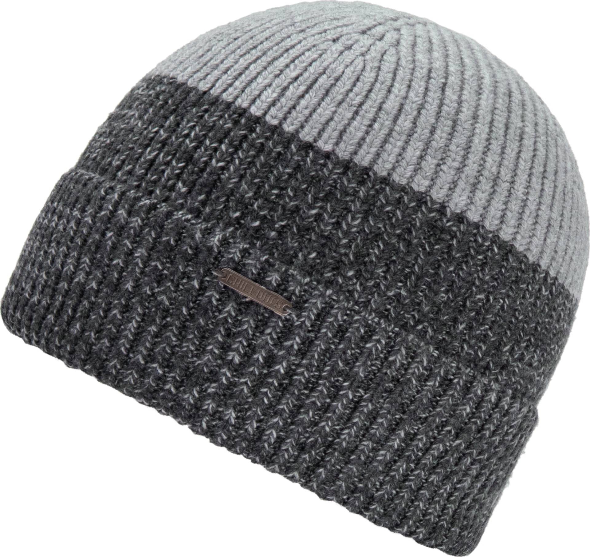 chillouts Beanie »Felix Hat«, in Two-Tone Optik mit Umschlag von chillouts