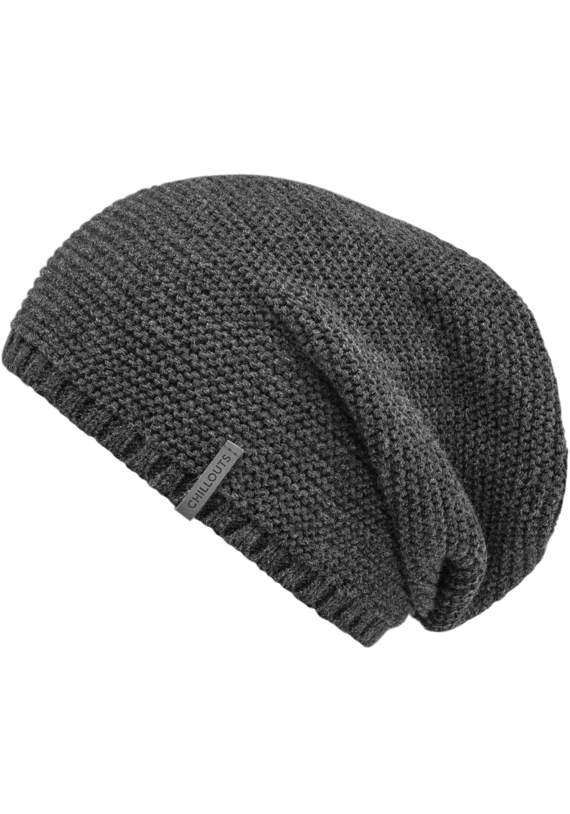 chillouts Beanie »Keith Hat«, Strickmütze im Oversize-Look, meliert, gefüttert von chillouts