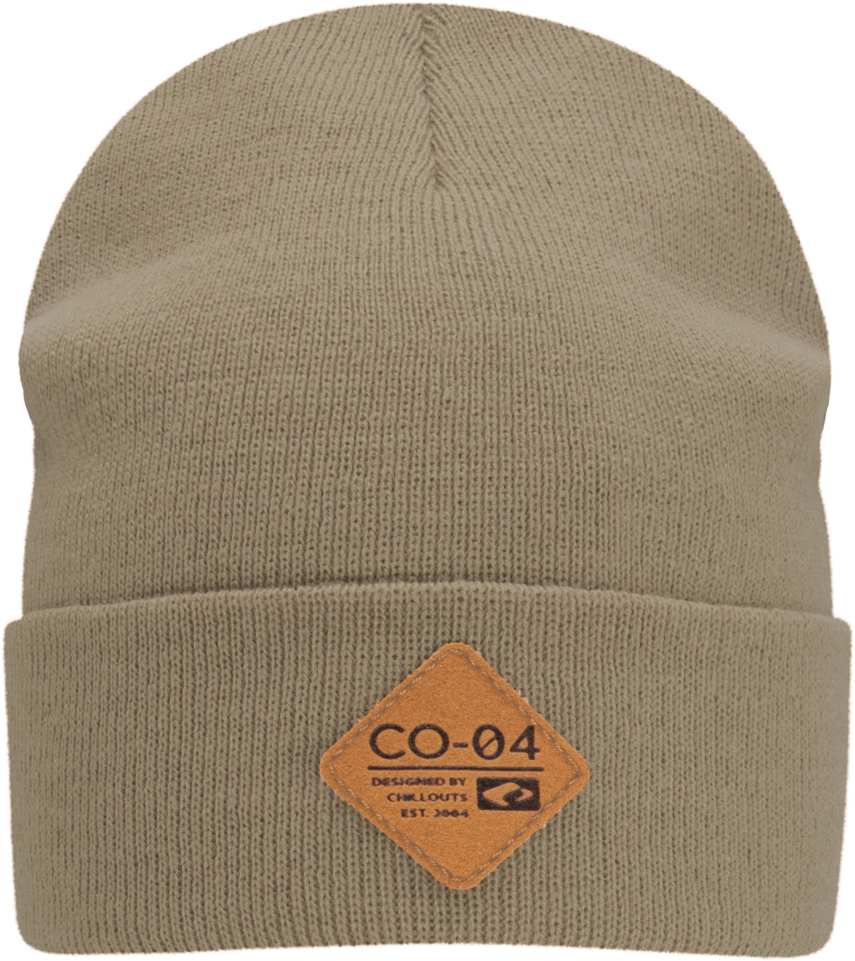 chillouts Beanie »Nicki Hat«, mit stilvollem Logo-Emblem chillouts Beanie »Nicki Hat«, mit stilvollem Logo-Emblem von chillouts