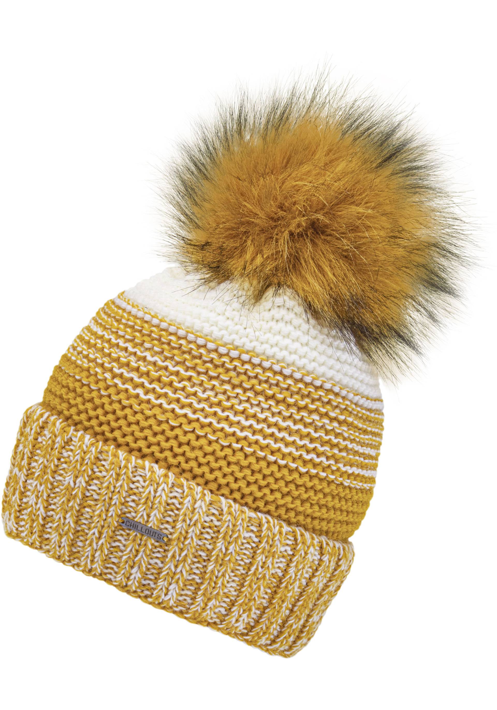 chillouts Bommelmütze »Hilde Hat«, Modisches Strickmuster chillouts Bommelmütze »Hilde Hat«, Modisches Strickmuster von chillouts