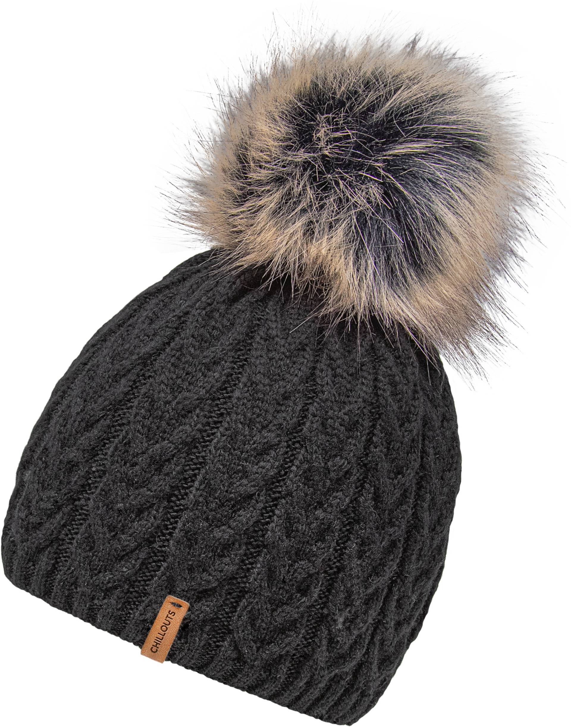 chillouts Bommelmütze »Tabea Hat«, mit abnehmbarem Kunstfell-Bommel chillouts Bommelmütze »Tabea Hat«, mit abnehmbarem Kunstfell-Bommel von chillouts