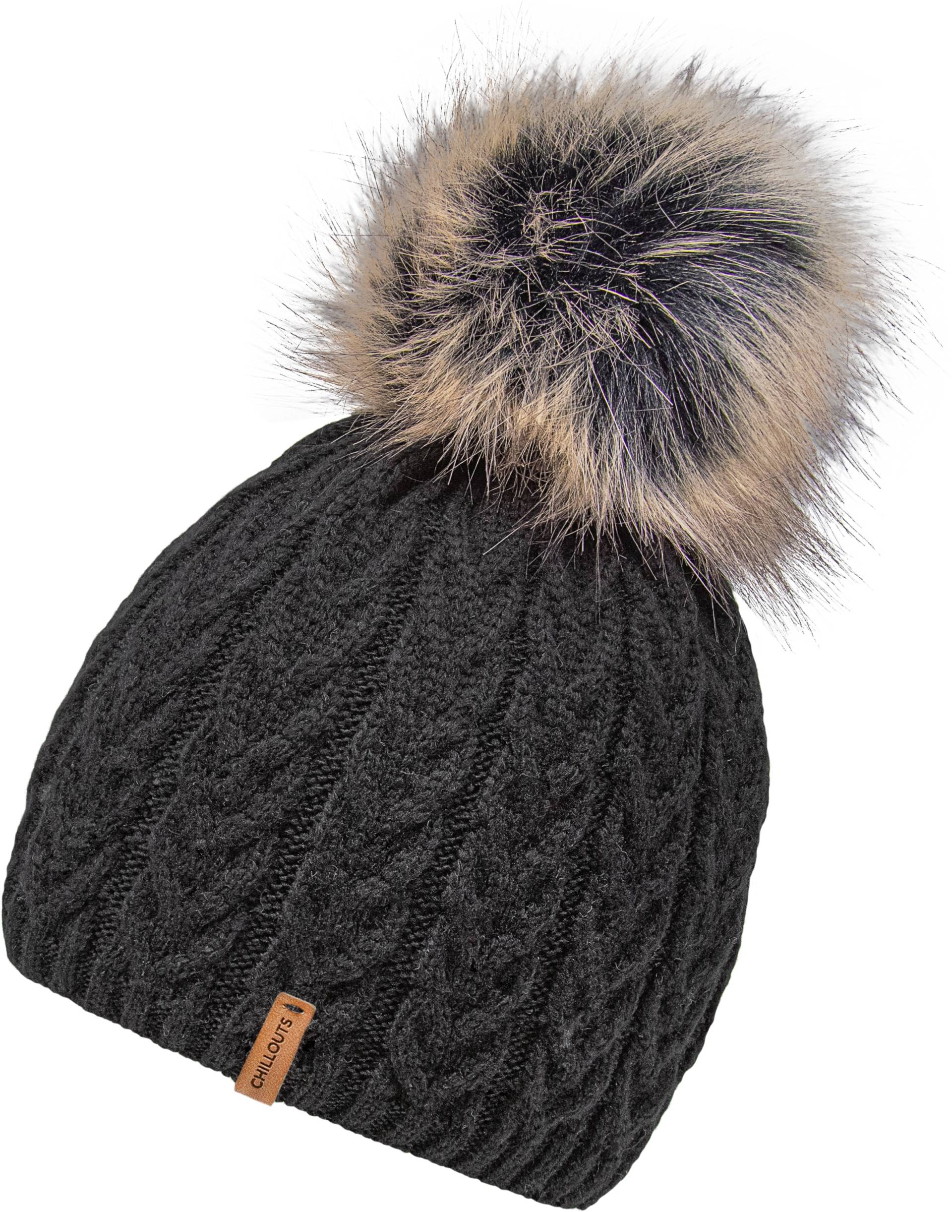 chillouts Bommelmütze »Tabea Hat«, mit abnehmbarem Kunstfell-Bommel chillouts Bommelmütze »Tabea Hat«, mit abnehmbarem Kunstfell-Bommel von chillouts