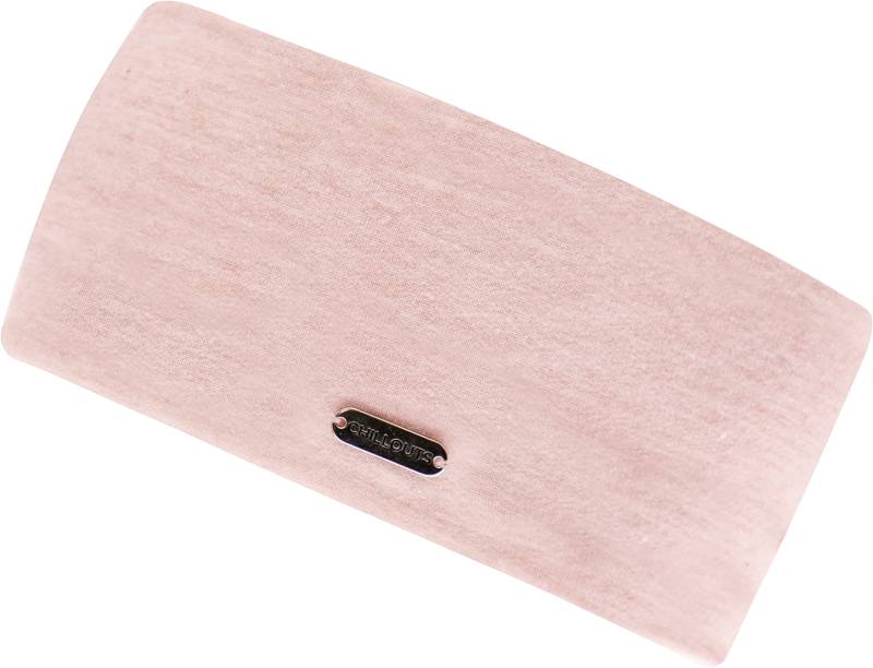 chillouts Stirnband »Bari Headband«, (1 St.), mit Metall-Label seitlich von chillouts