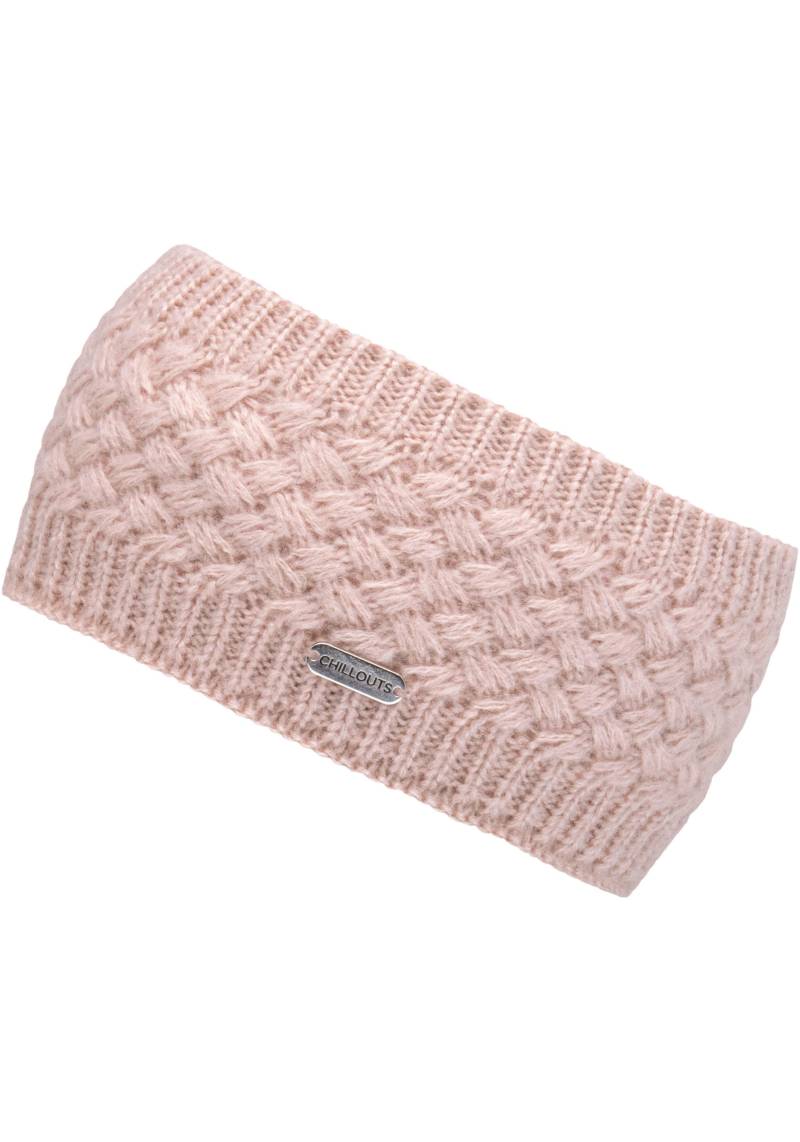 chillouts Stirnband »Felicitas Headband«, Metall-Label von chillouts