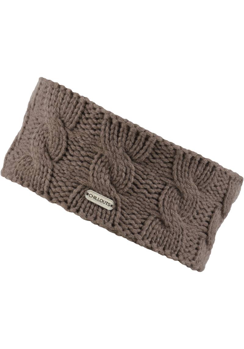 chillouts Stirnband »Hermine Headband«, Im Grobstrick-Look von chillouts