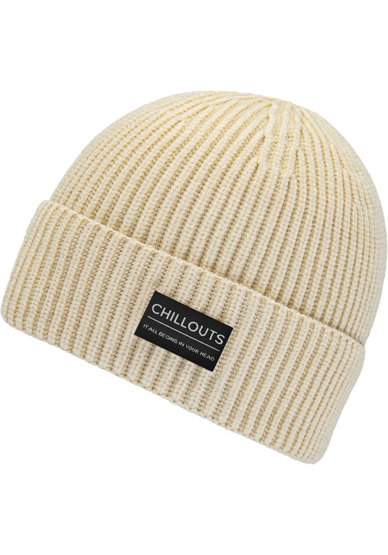 chillouts Strickmütze »Caleb Hat«, In Rippenstrick-Optik von chillouts