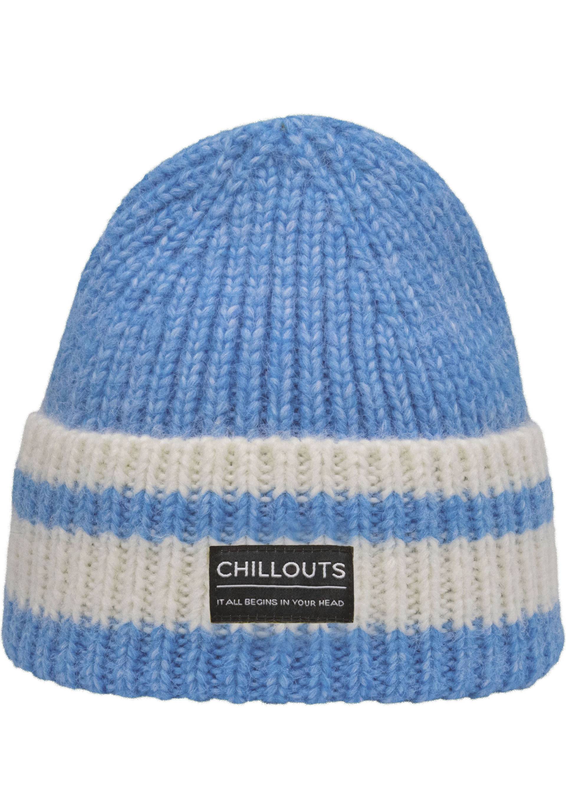 chillouts Strickmütze »Cooper Hat«, mit Kontrast-Streifen von chillouts