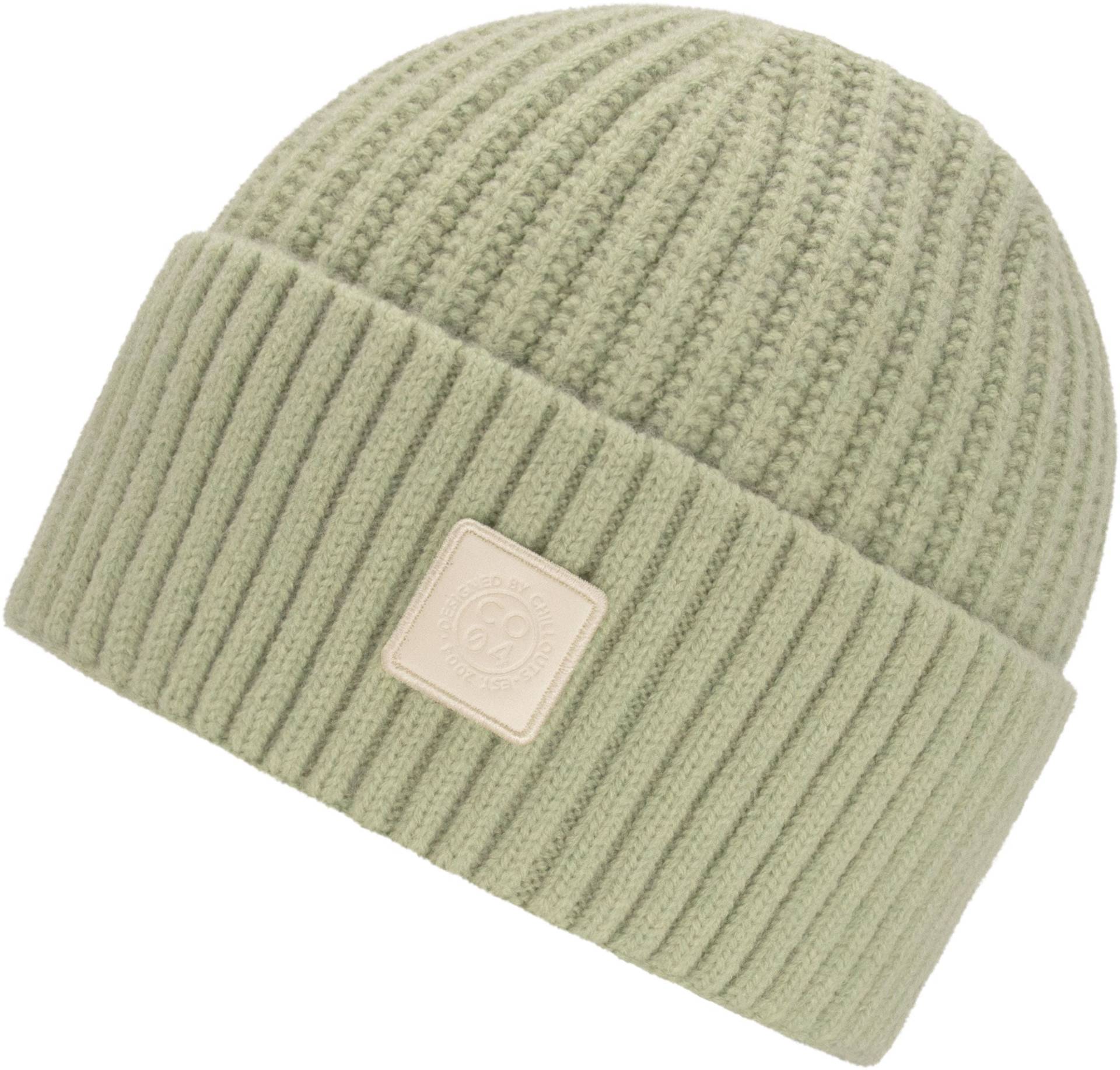 chillouts Strickmütze »Denise Hat«, mit sichtbarem Logo-Patch chillouts Strickmütze »Denise Hat«, mit sichtbarem Logo-Patch von chillouts