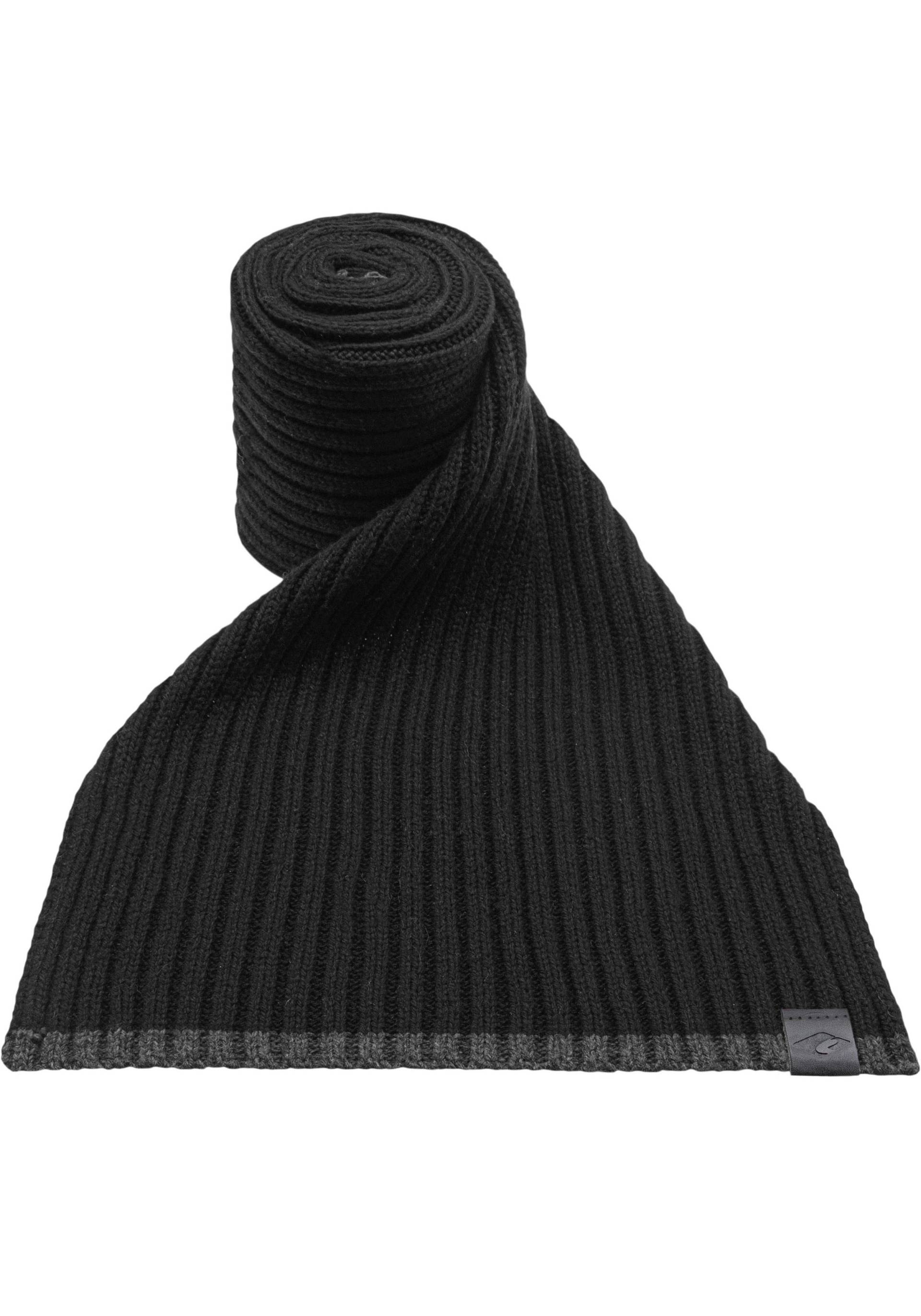 chillouts Strickschal »Gus Scarf«, Klassischer Rippenstrick mit Kontrastrand chillouts Strickschal »Gus Scarf«, Klassischer Rippenstrick mit Kontrastrand von chillouts