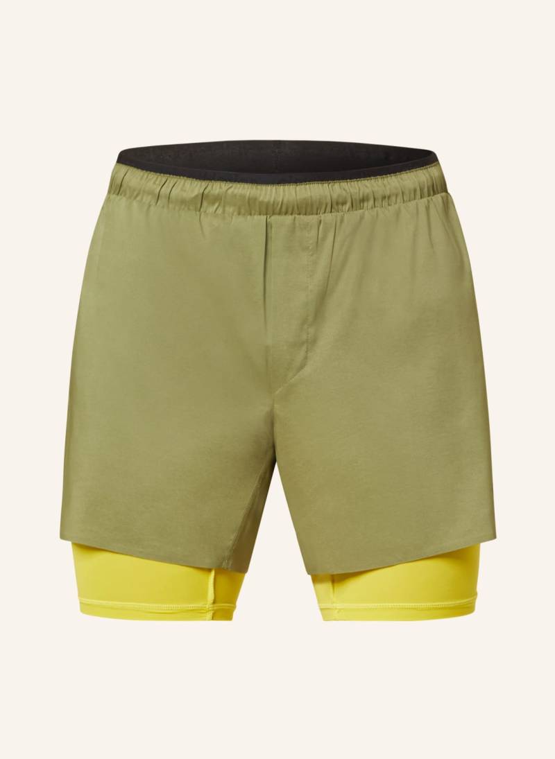 Ciele Athletics 2-In-1-Laufshorts Dly gruen von ciele athletics