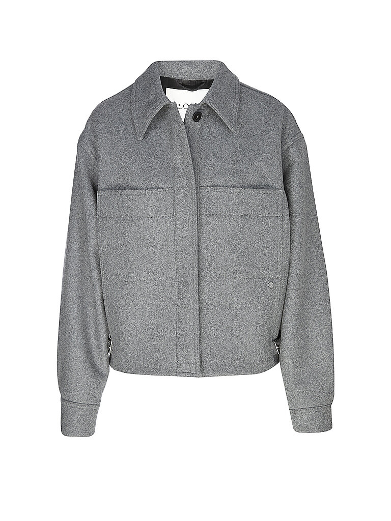 CLOSED Jacke grau | L von closed