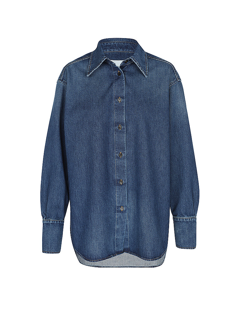 CLOSED Jeansbluse blau | S von closed