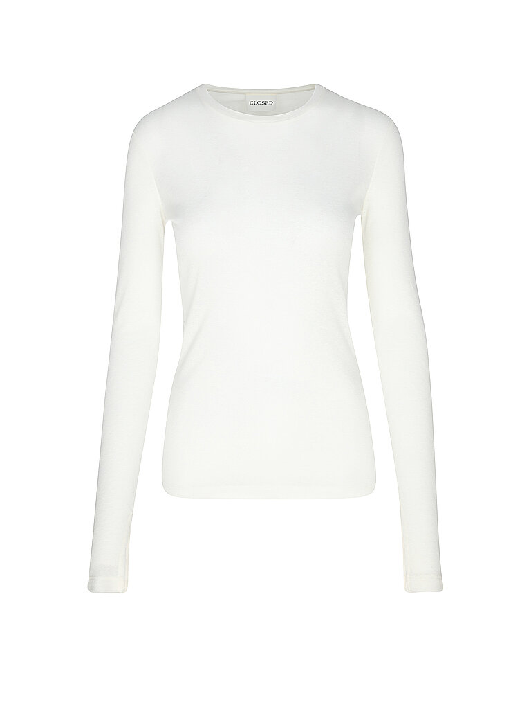 CLOSED Langarmshirt creme | L von closed