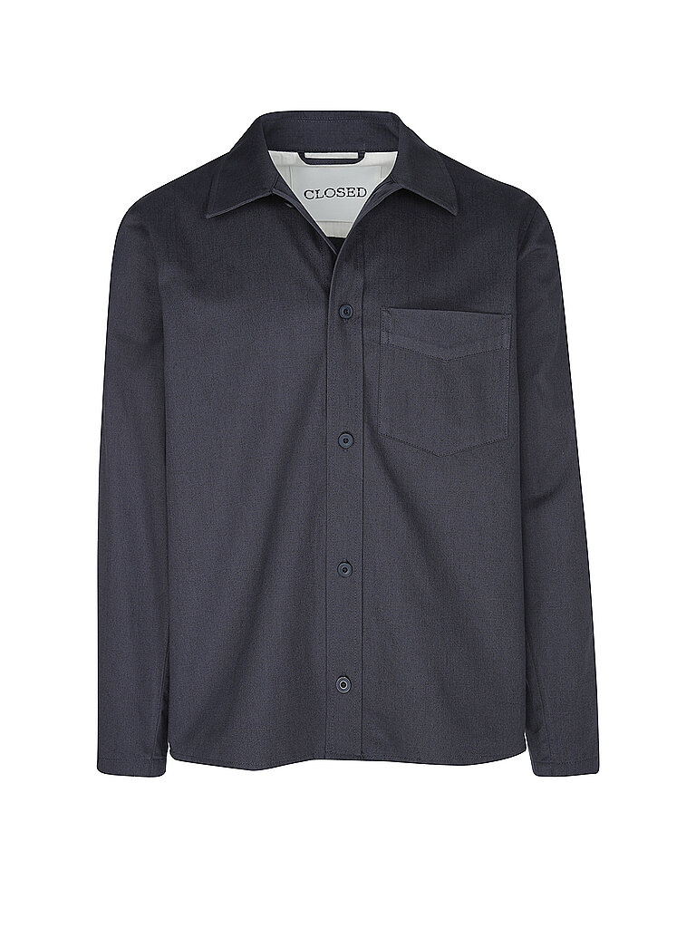 CLOSED Overshirt dunkelblau | S von closed