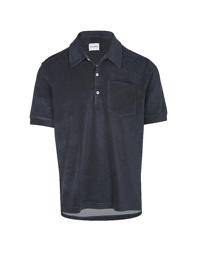 CLOSED Poloshirt  blau | L von closed