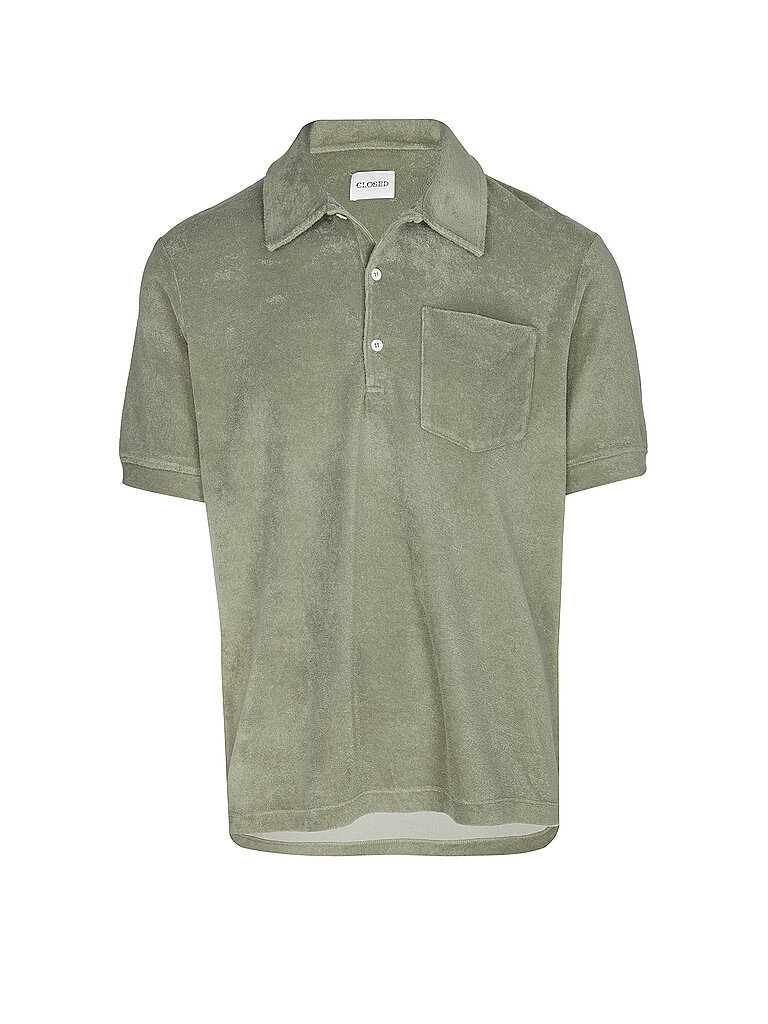 CLOSED Poloshirt  grün | L von closed