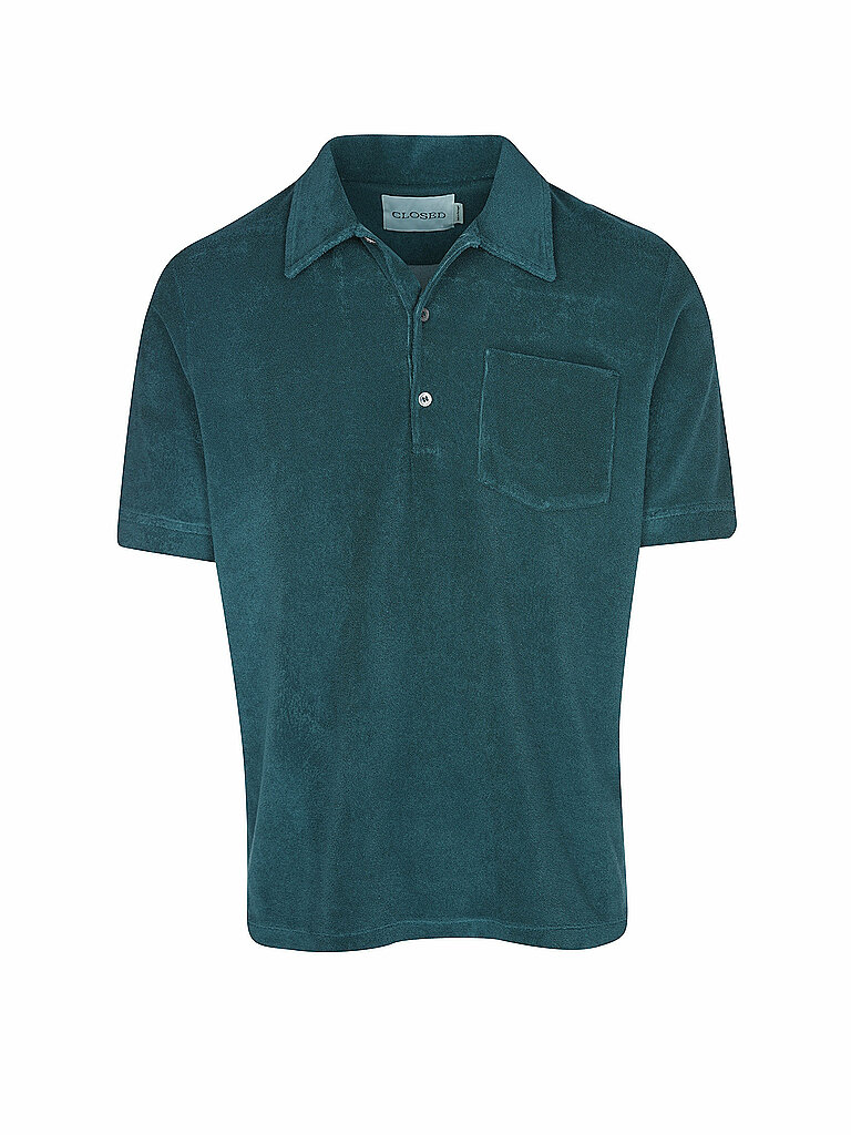 CLOSED Poloshirt petrol | M von closed