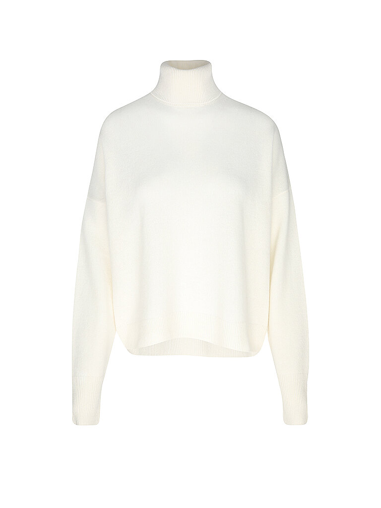 CLOSED Rollkragenpullover  creme | L von closed