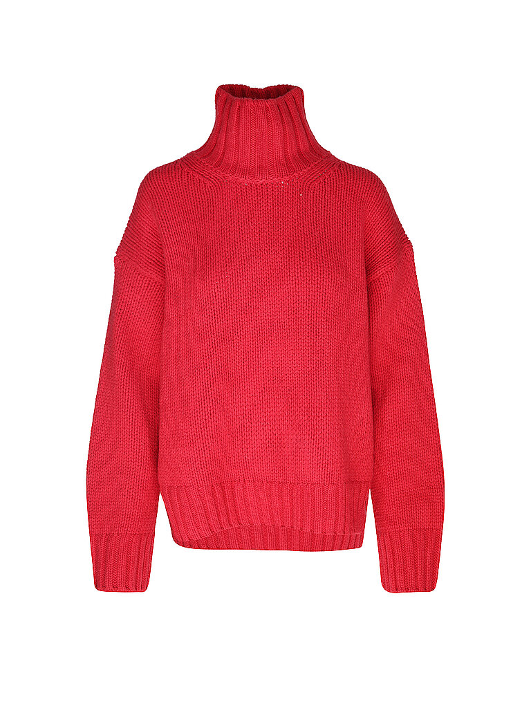 CLOSED Rollkragenpullover rot | L von closed