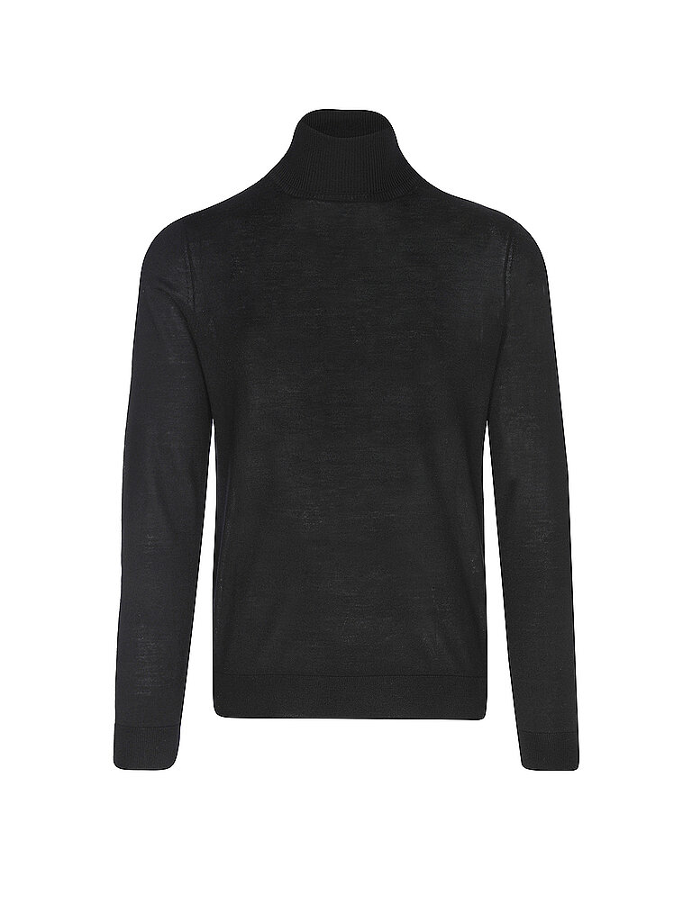 CLOSED Rollkragenpullover schwarz | L von closed