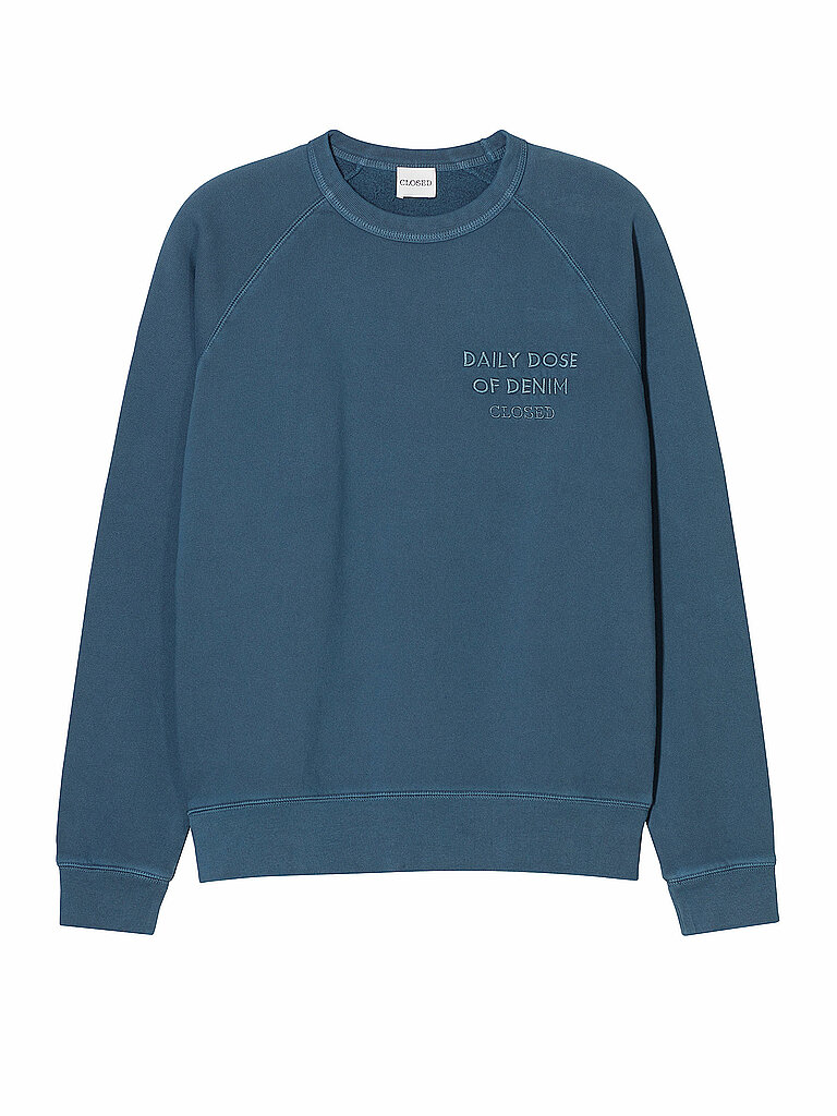 CLOSED Sweater blau | L von closed