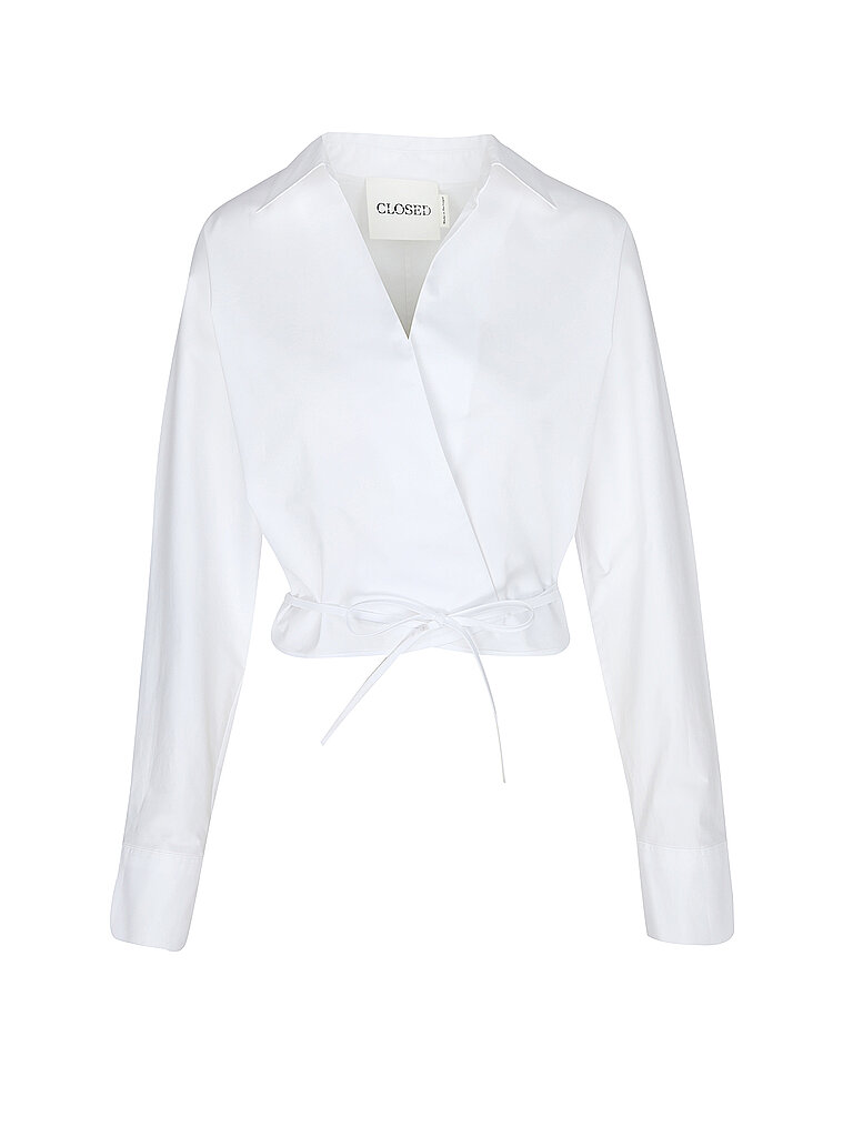 CLOSED Wickelbluse  weiss | S von closed