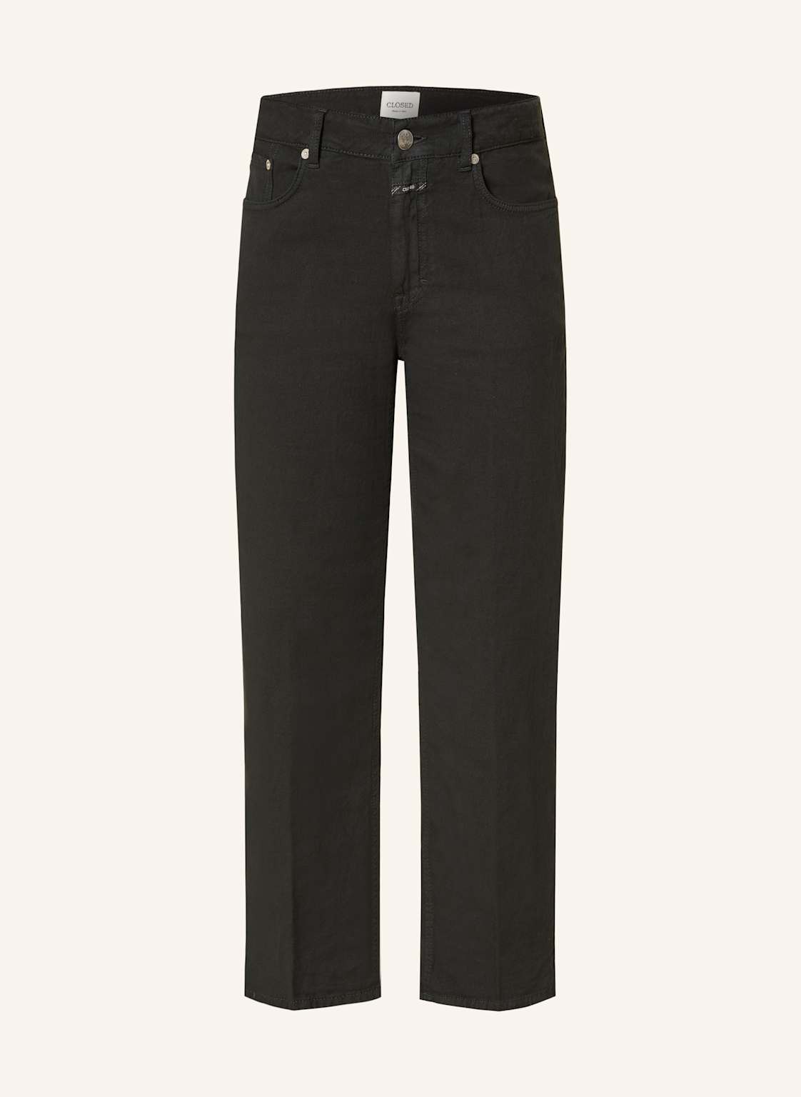 Closed 7/8-Jeans Milo Mit Leinen schwarz Closed 7/8-Jeans Milo Mit Leinen schwarz von closed