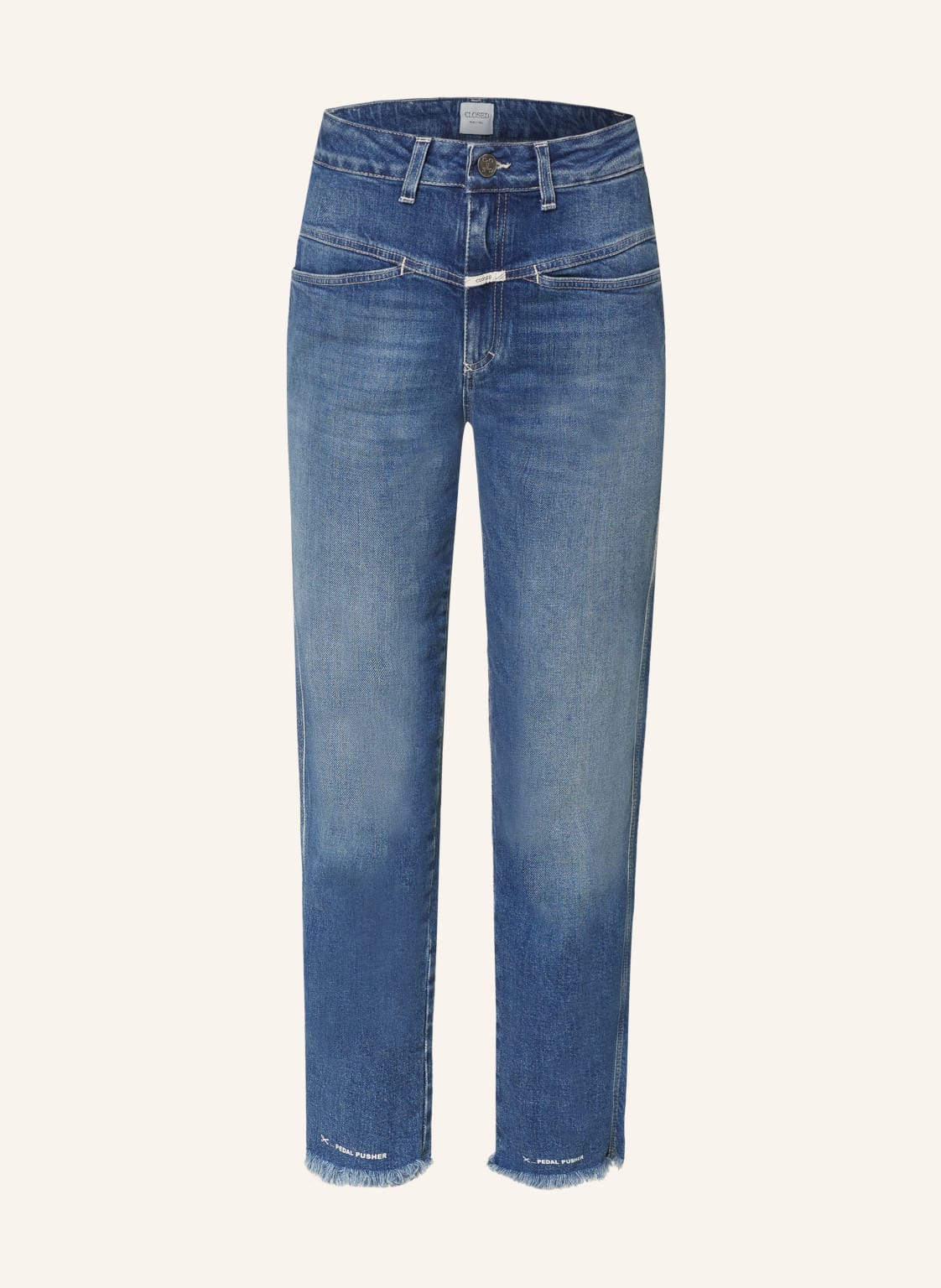 Closed 7/8-Jeans Pedal Pusher blau von closed