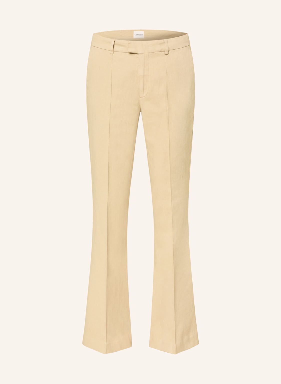 Closed Bootcut Hose Denair beige Closed Bootcut Hose Denair beige von closed