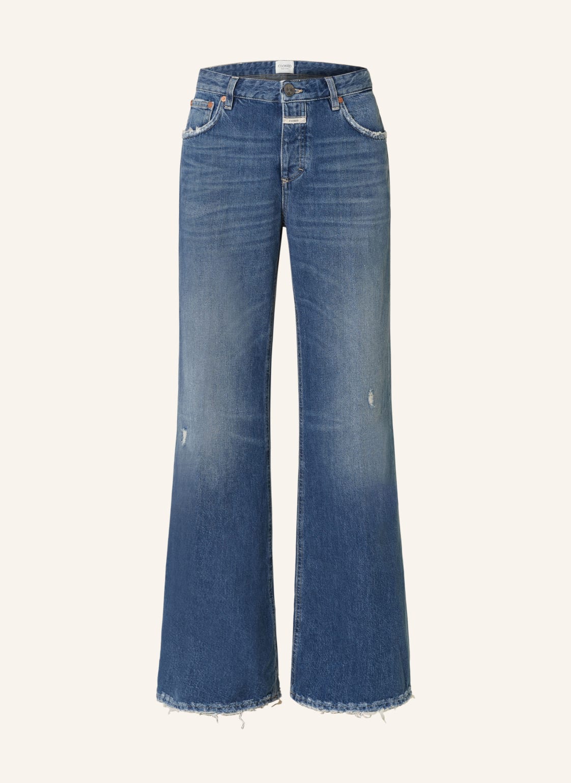 Closed Bootcut Jeans Gillan blau von closed