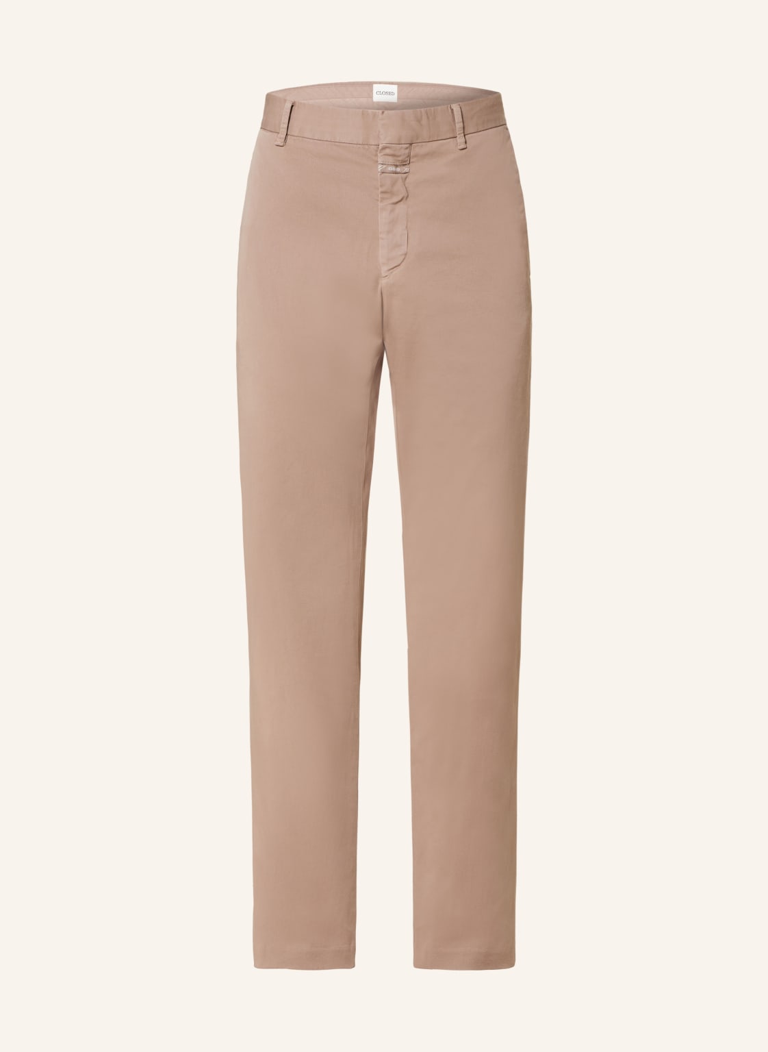 Closed Chino Clifton True Regular Fit beige von closed