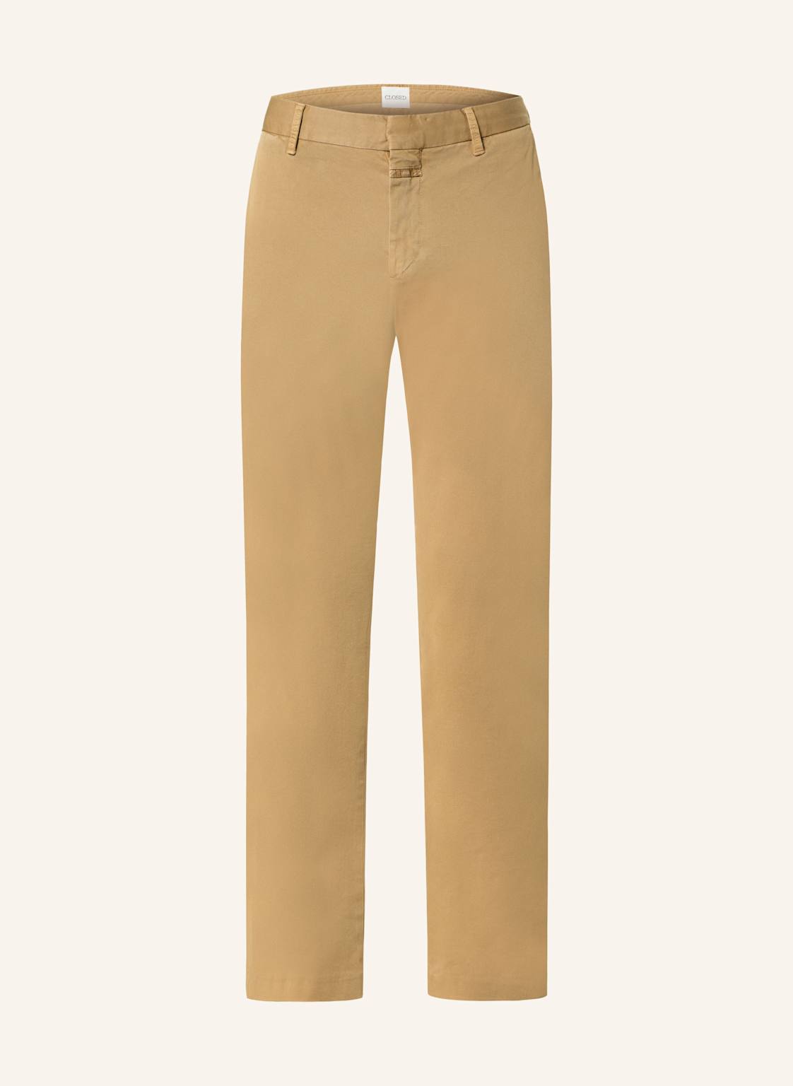 Closed Chino Clifton True Regular Fit braun von closed