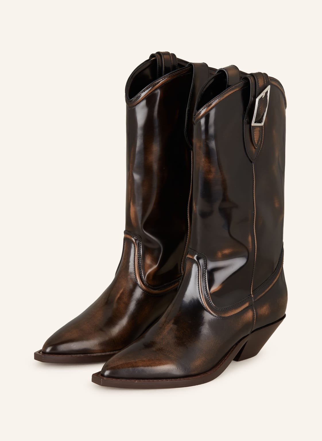 Closed Cowboy Boots braun von closed