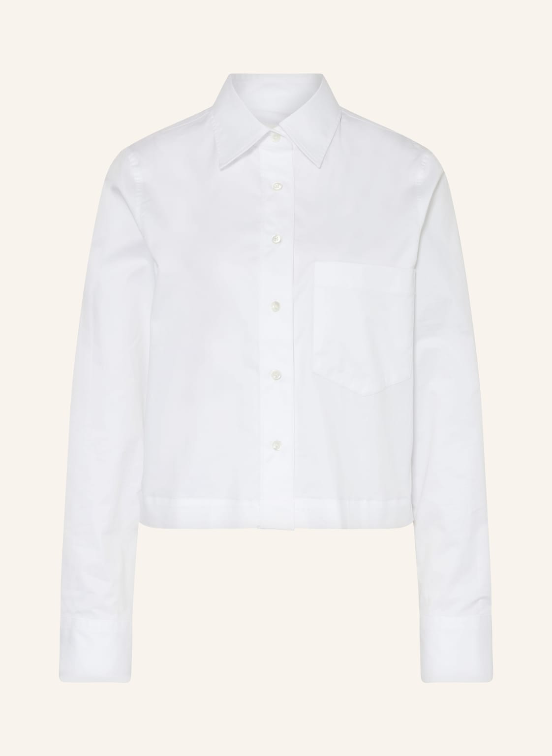 Closed Cropped-Hemdbluse weiss Closed Cropped-Hemdbluse weiss von closed