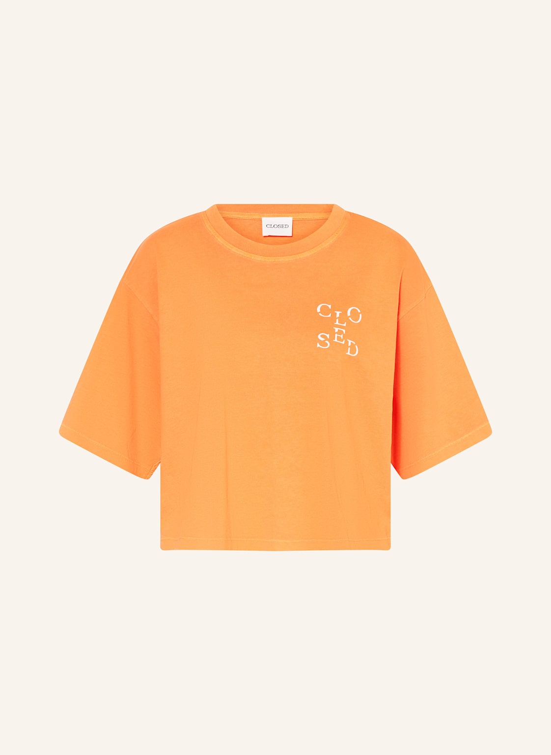 Closed Cropped-Shirt orange von closed