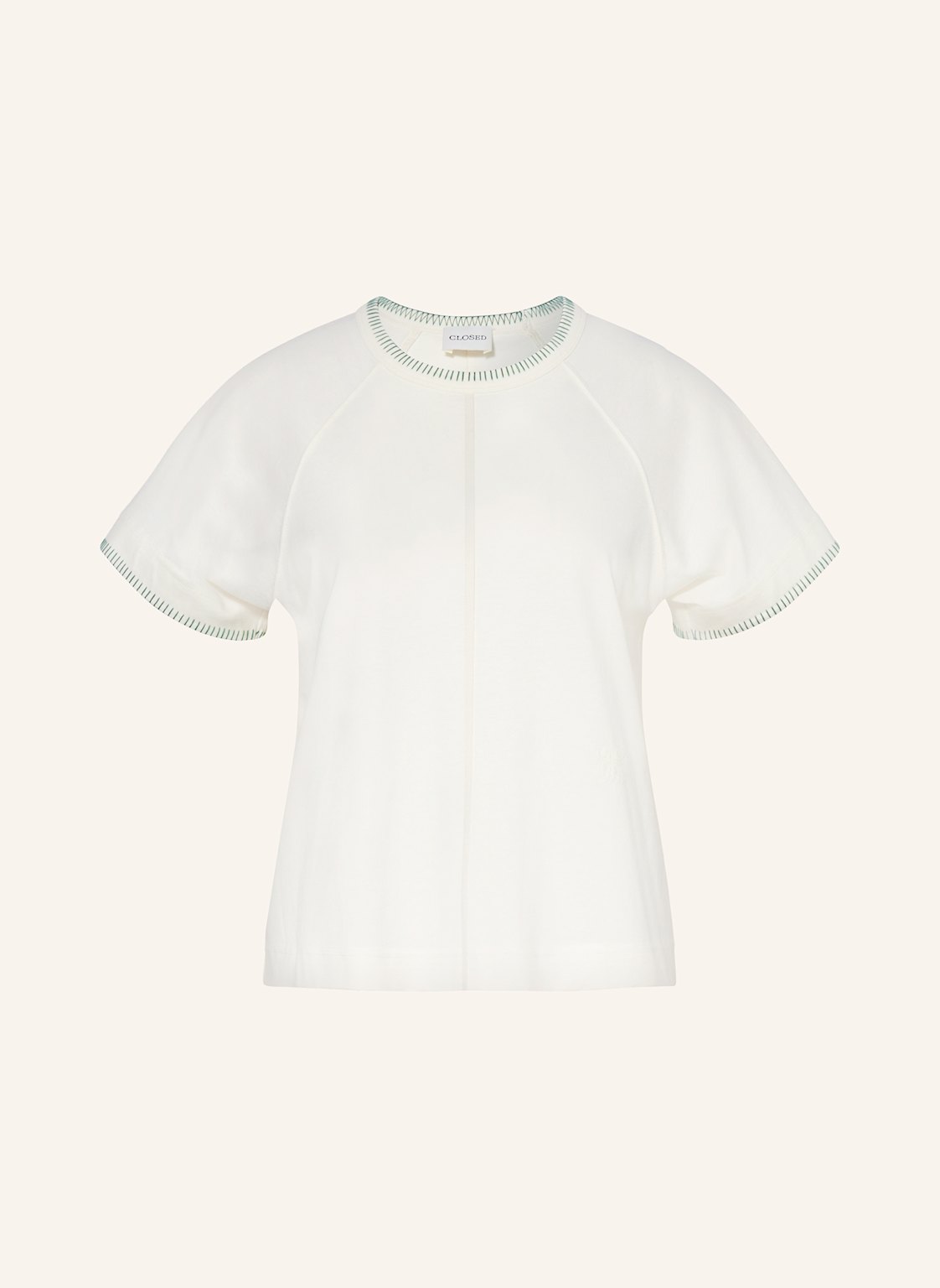 Closed Cropped-Shirt weiss Closed Cropped-Shirt weiss von closed