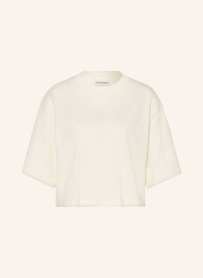 Closed Cropped-Shirt weiss von closed