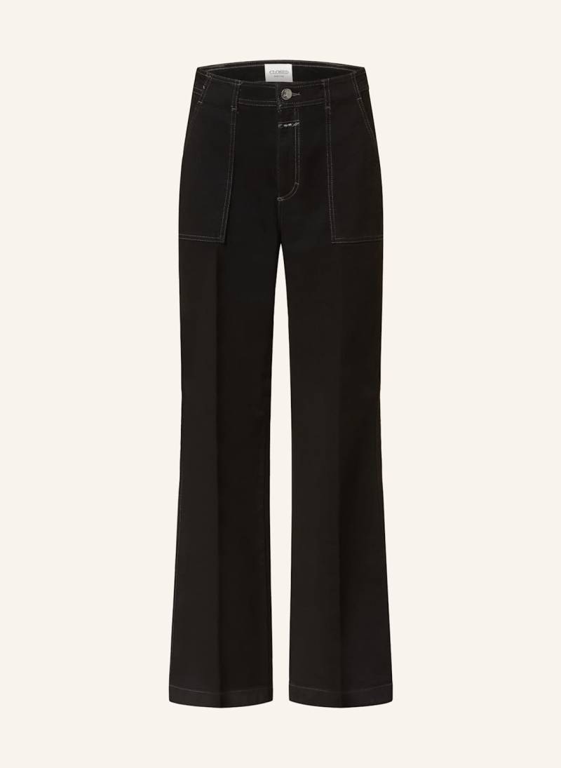 Closed Flared Jeans Aria schwarz von closed