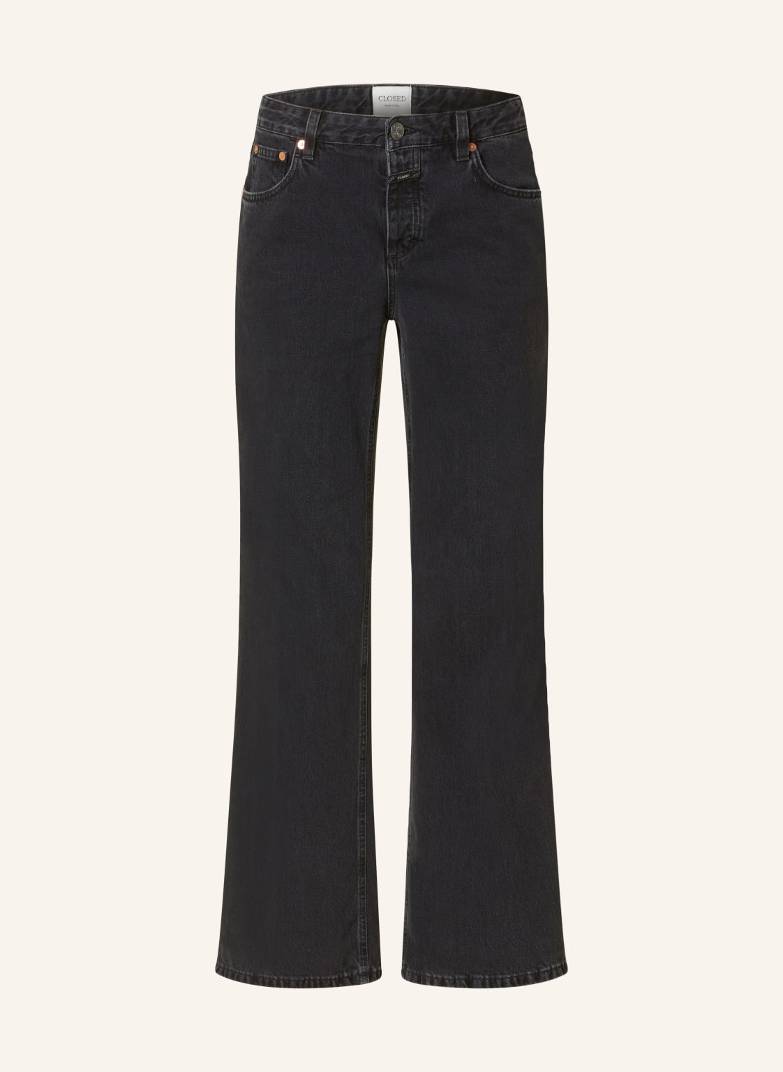 Closed Flared Jeans Gillan grau von closed