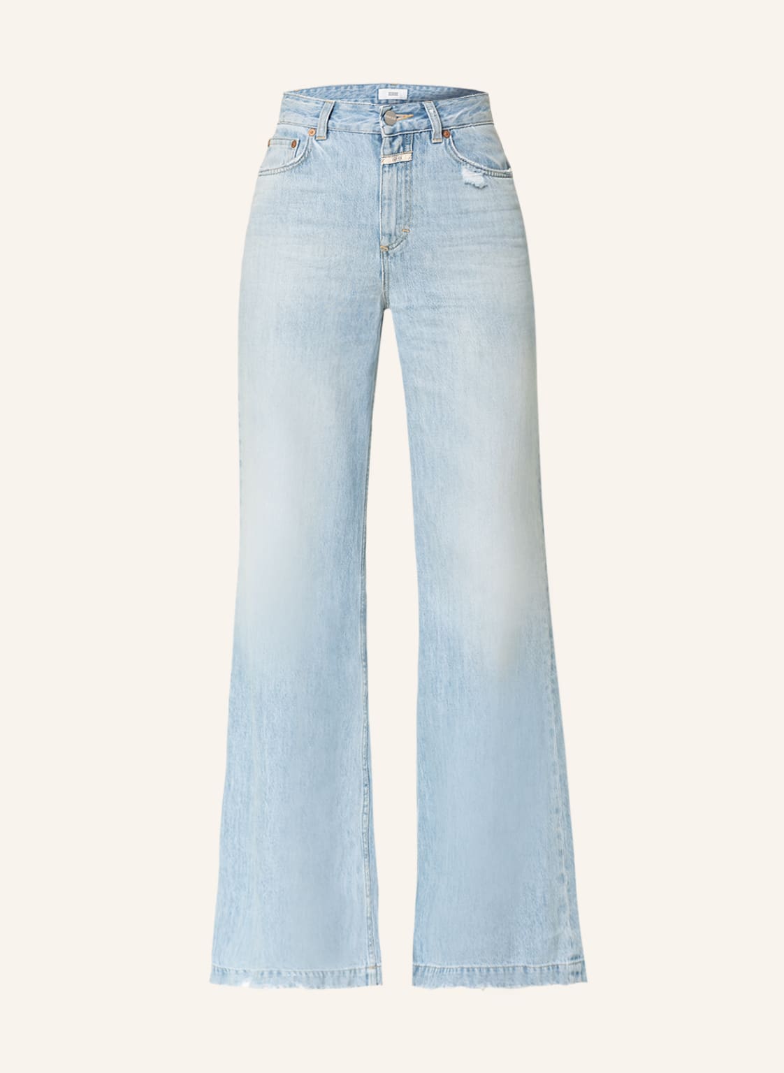 Closed Flared Jeans Glow-Up blau von closed