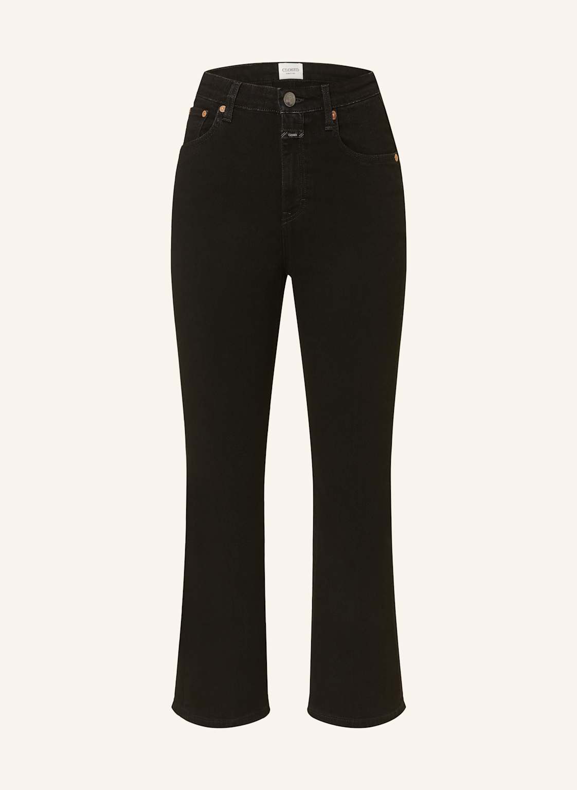 Closed Flared Jeans Hi-Sun grau von closed