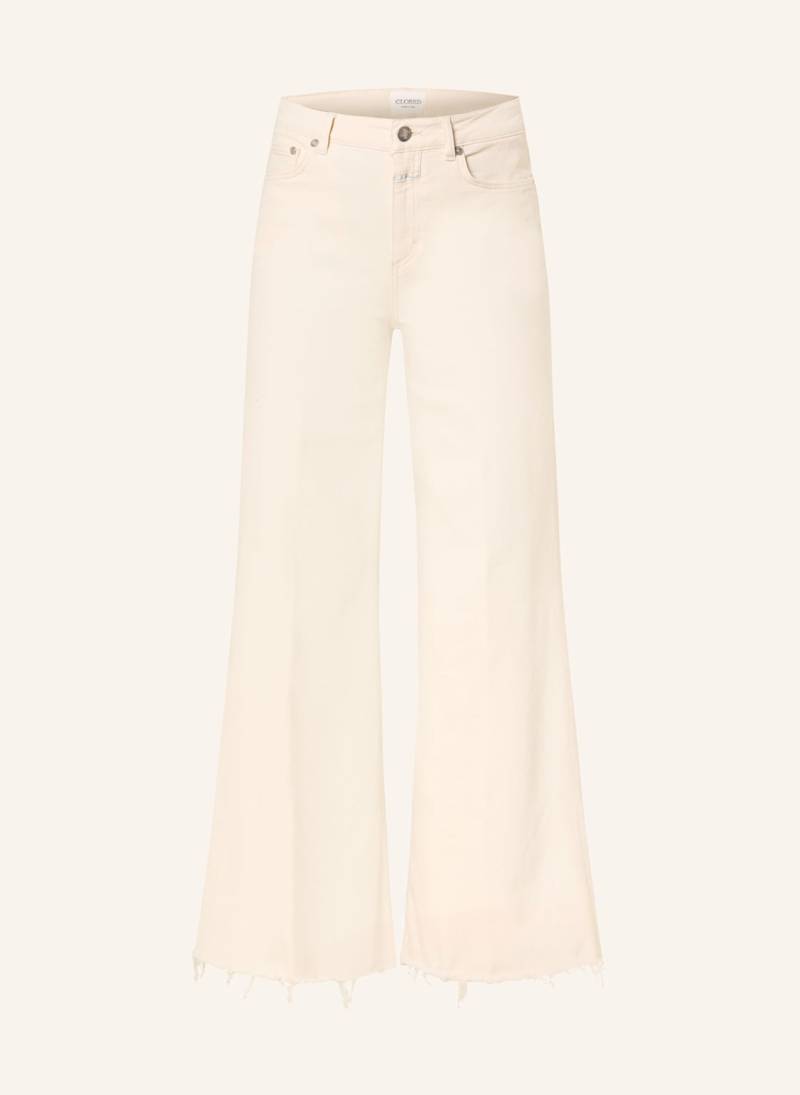 Closed Flared Jeans weiss von closed