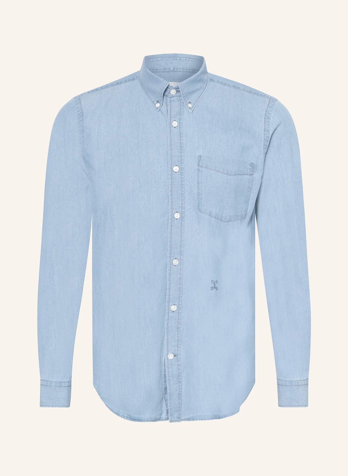 Closed Hemd Comfort Fit In Jeansoptik blau Closed Hemd Comfort Fit In Jeansoptik blau von closed