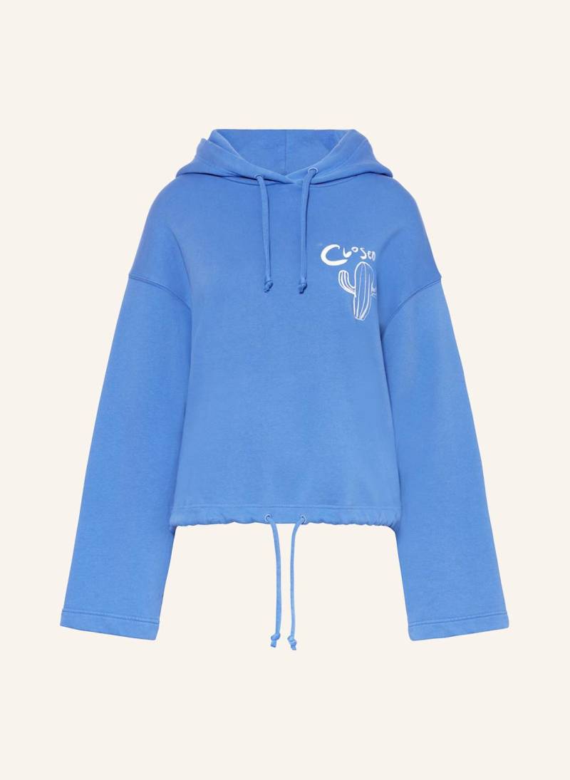 Closed Hoodie blau von closed