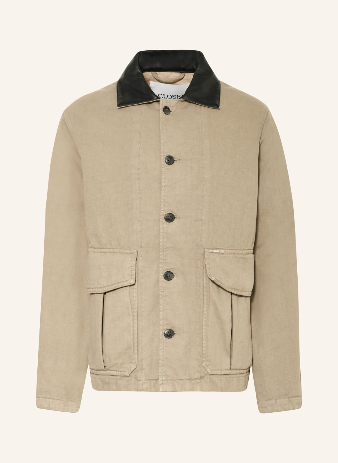 Closed Jacke beige von closed