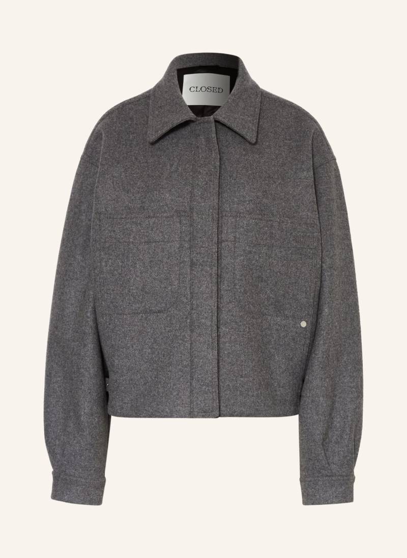 Closed Jacke grau von closed